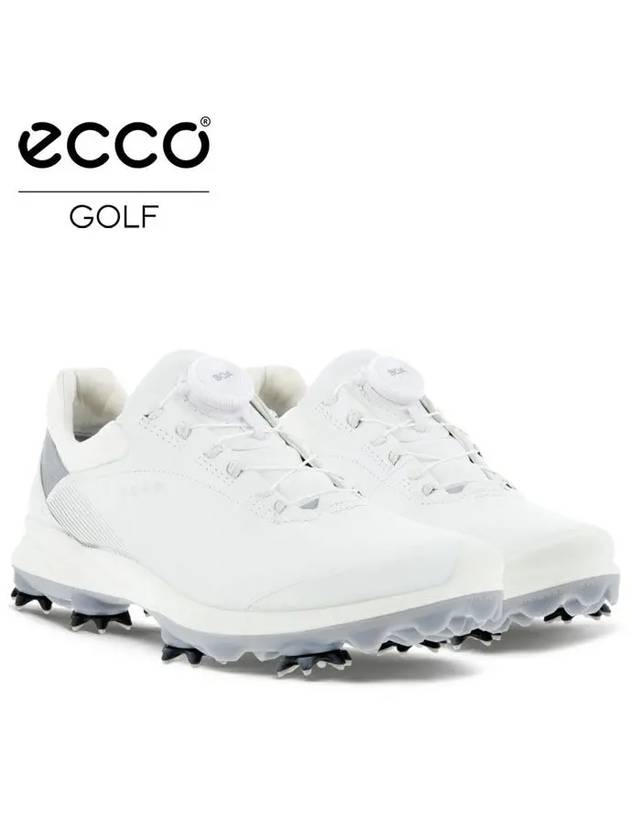 Women's Biome G3 Boa Spike Golf Shoes White - ECCO - BALAAN 2