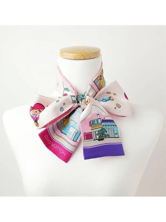 Vivienne Scarf Pink - LOUIS VUITTON - BALAAN 2