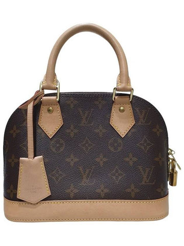 Women s M53152 Monogram Alma BB Tote Bag Strap Built in Chip - LOUIS VUITTON - BALAAN 1