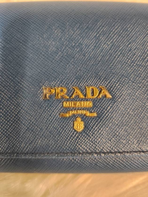 Women s Saffiano Leather Flap Long Wallet 1M1132 Condition B - PRADA - BALAAN 7