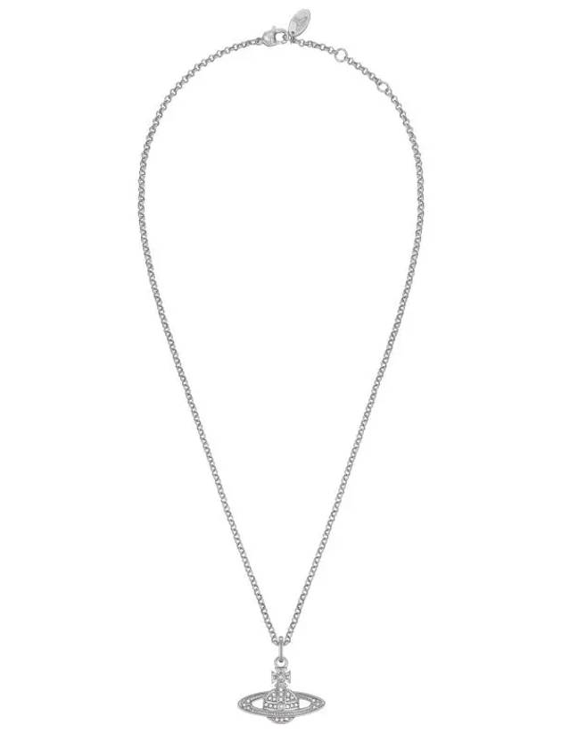 Mini Bas Relief Pendant Necklace Silver - VIVIENNE WESTWOOD - BALAAN 2