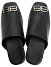 Cosy BB Leather Bloafers Black - BALENCIAGA - BALAAN 3