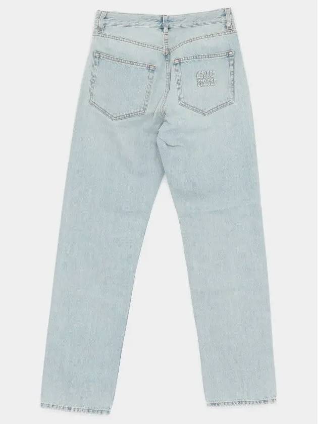 WOMEN S DENIM COTTON JEANS GWP50314QUF0013 - MIU MIU - BALAAN 3