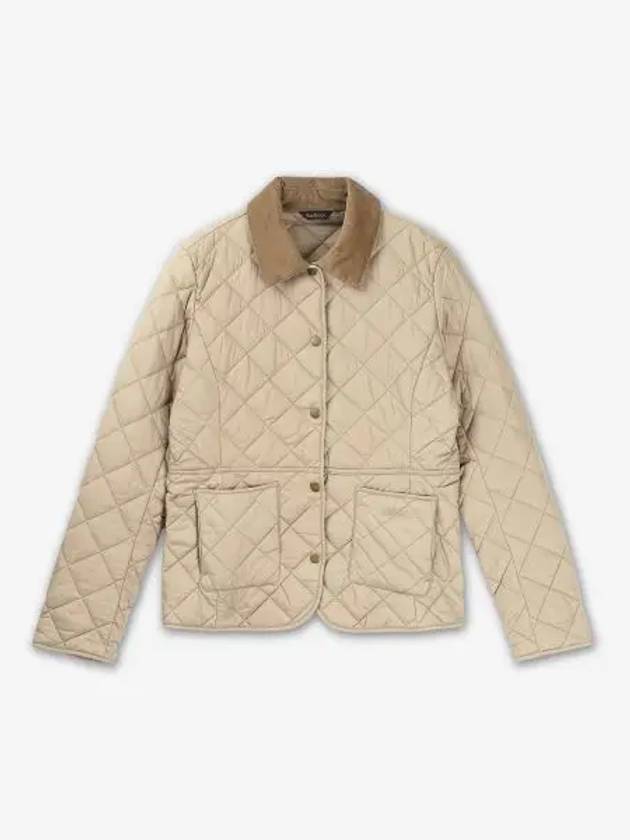 Deveron Quilting Jacket Beige - BARBOUR - BALAAN 2