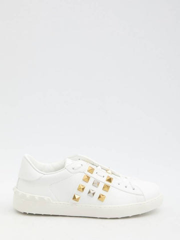 Rockstud Untitled Sneakers - VALENTINO - BALAAN 1