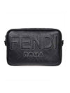 Shadow Roma Leather Camera Cross Bag Black - FENDI - BALAAN 1