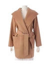 Wool Single Coat Camel - MAX MARA - BALAAN 2