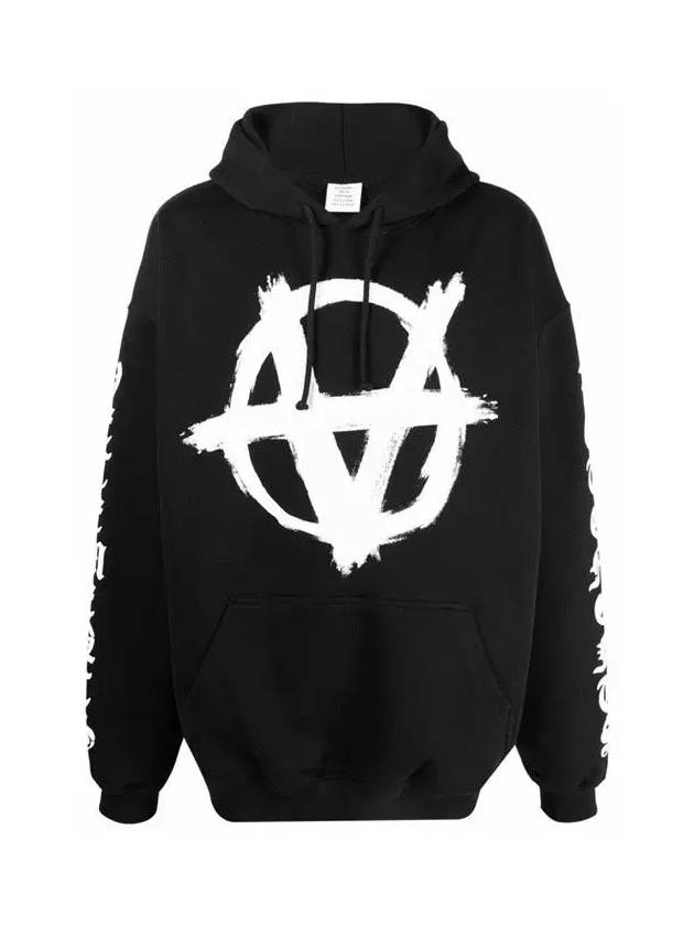 Double Anarchy Logo Hoodie UA52TR830W - VETEMENTS - BALAAN 2