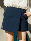 Skirt Shorts Padded Wrap Mini Skirt Navy MCFW23SK 5NV - MACKY - BALAAN 1