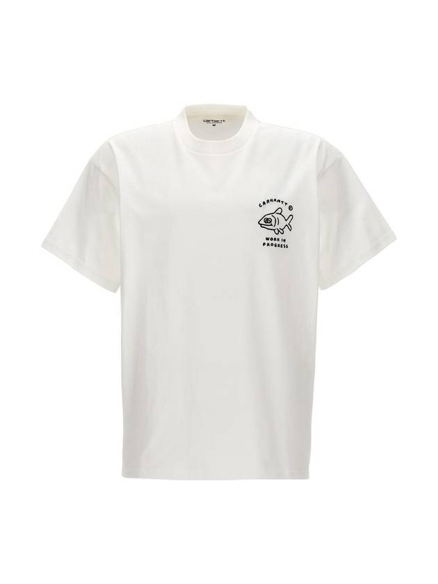 JF White Icons T shirt I03327100AXX - CARHARTT WIP - BALAAN 1