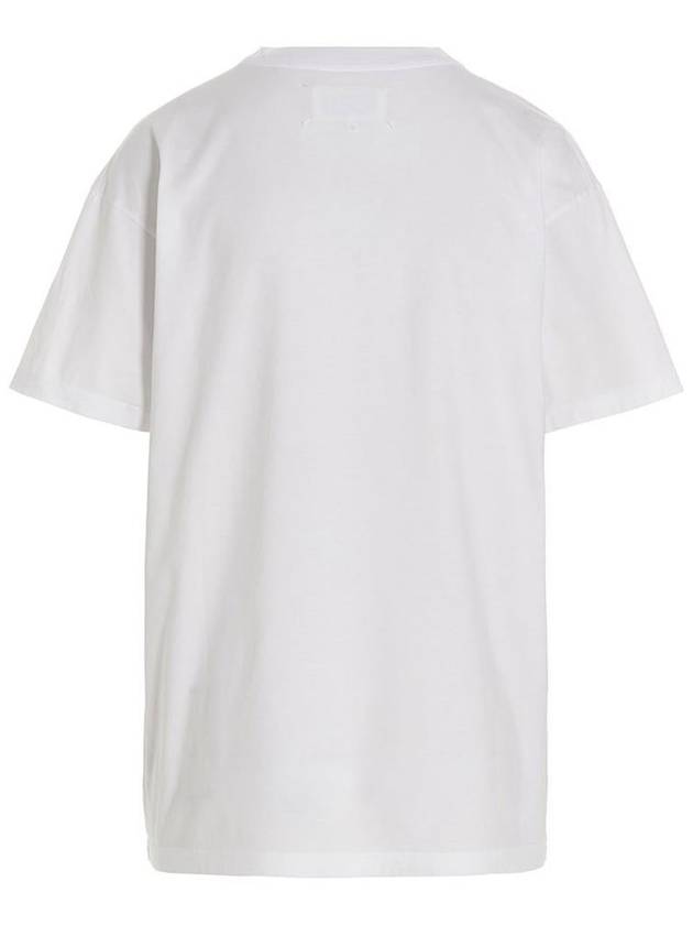 Logo Cotton Jersey Short Sleeve T-Shirt White - MAISON MARGIELA - BALAAN 3