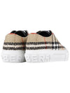 Vintage Check Boucle Low Top Sneakers Beige - BURBERRY - 6