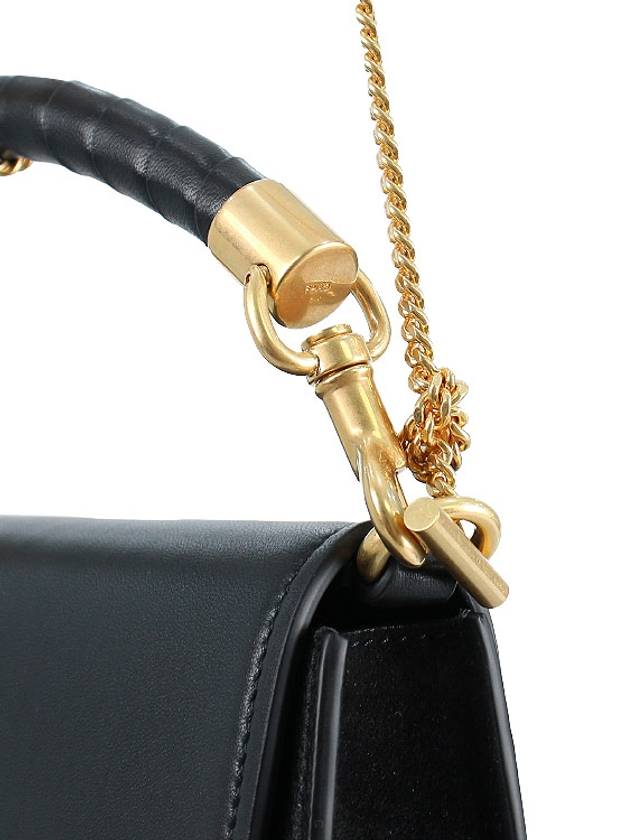 Marcie Chain Flap Shoulder Bag Black - CHLOE - BALAAN 9