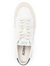 Medalist Navy Tab Low Top Sneakers White Blue - AUTRY - BALAAN 6