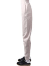 DELTA Wool Cashmere Logo Track Pants White - MAX MARA - BALAAN.