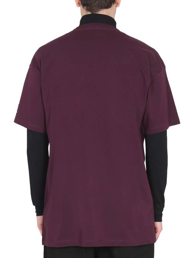 T-SHIRT WITH LOGO - RAF SIMONS - BALAAN 3