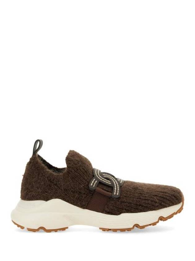 Kate Knit Low-Top Sneakers Brown - TOD'S - BALAAN 2