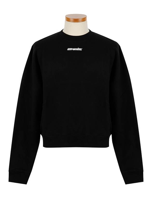 Men’s Marker Arrow Sweatshirt Black - OFF WHITE - BALAAN.