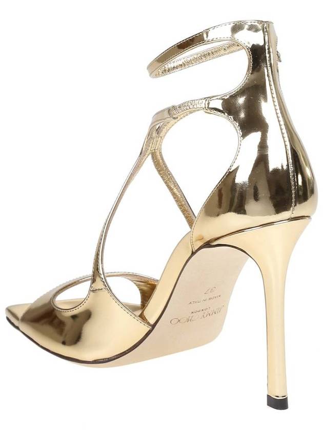 Jimmy Choo Metallic Leather Sandal - JIMMY CHOO - BALAAN 4