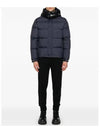 PEPPINO black hooded down jacket - DUVETICA - BALAAN 6