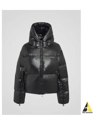 Bellatrix matte black women s down jacket - DUVETICA - BALAAN 1