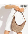 Luna Anagram Jacquard Shoulder Bag Tan Pecan - LOEWE - BALAAN 10