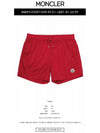 Logo Nylon Swim Shorts Red - MONCLER - BALAAN 3