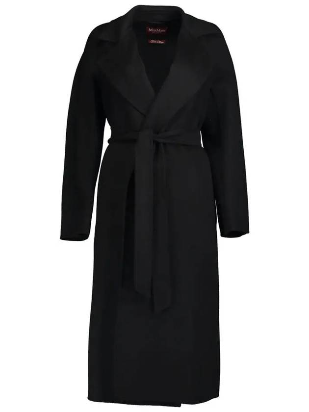 CLES Wool Coat Black 2360110137 007 - MAX MARA - BALAAN 1