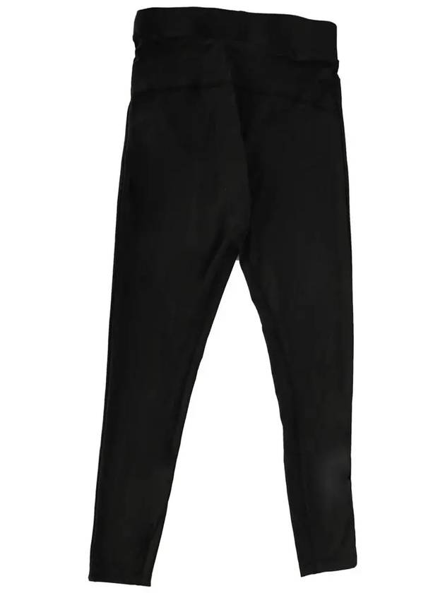 12Th Anniversary EA7 Logo Leggings Track Pants Black - EMPORIO ARMANI - BALAAN 4