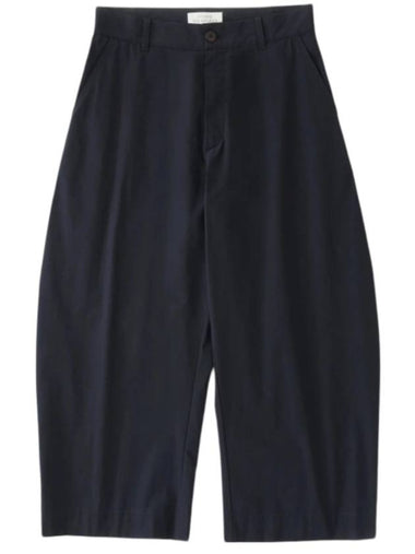 Bosun Cropped Wide Pants Dark Navy - STUDIO NICHOLSON - BALAAN 1