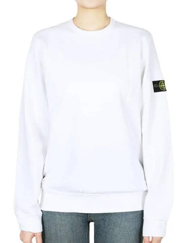 Stone Kids Waffen Patch Crew Neck Sweatshirt White K1S16 6100011S0040 V0001 14A Adults can wear - STONE ISLAND - BALAAN 1