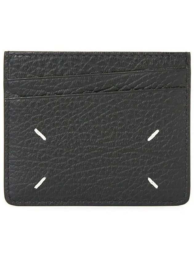 Maison Margiela Signature Stitch Card Wallet SA1VX0006 P4455 T8013 - MAISON KITSUNE - BALAAN 1