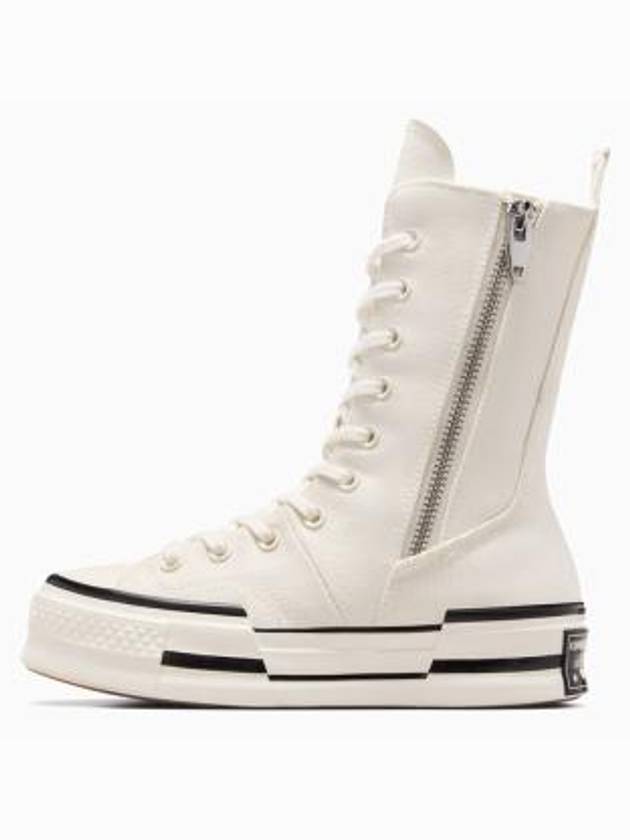 Chuck 70 Plus X High Top Sneakers Egret - CONVERSE - BALAAN 3