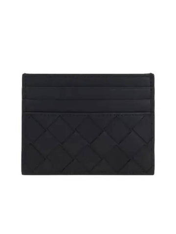 Intrecciato Card Holder Midnight Blue 607361V3US34265 1324248 - BOTTEGA VENETA - BALAAN 1