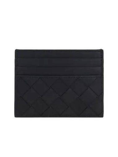 Intrecciato Card Holder Midnight Blue 607361V3US34265 1324248 - BOTTEGA VENETA - BALAAN 1