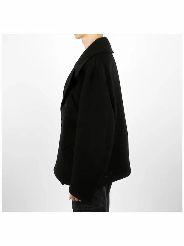 Coat OW1114 LF1116 BK999 BLACK - LEMAIRE - BALAAN 4