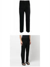 Pleated Basic Straight Pants Black - ISSEY MIYAKE - BALAAN 5