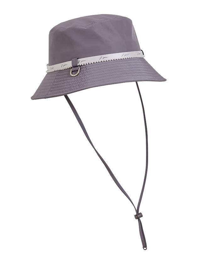 Golf Wear Pearl Bucket Hat Gray - J JANE - BALAAN 3