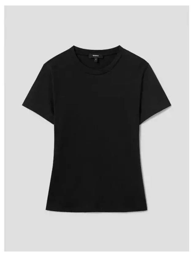 Women s Apex Cotton Tiny T shirt Black Domestic Product GM0024052282779 - THEORY - BALAAN 1