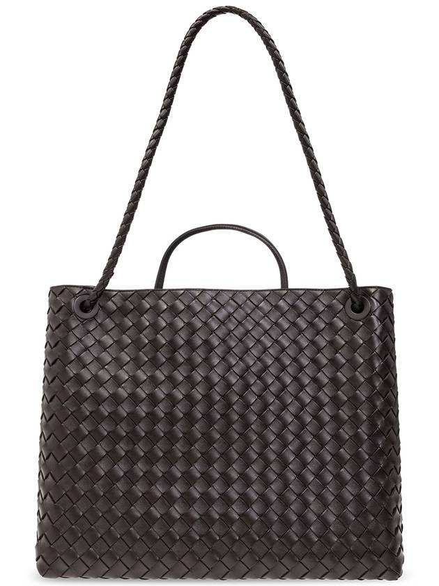 Large Andiamo Tote Bag Fondant - BOTTEGA VENETA - BALAAN 4