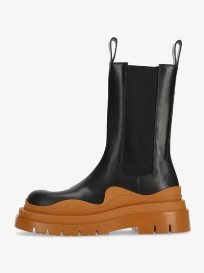 Tire Chelsea Boots Black Orange - BOTTEGA VENETA - BALAAN 2