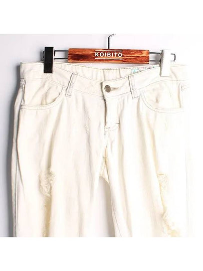 Smith Market white color jeans women s clothing - SIWY - BALAAN 2