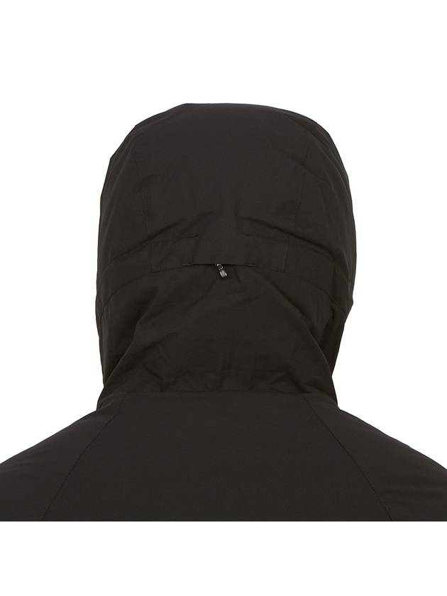 Pro-Tech Ribbed Hooded Jacket Black - CP COMPANY - BALAAN 11