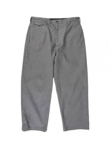 24 Officer Pant B Gray PC Hopsack 24S1F036 OR363 ZT189 Pants - ENGINEERED GARMENTS - BALAAN 1