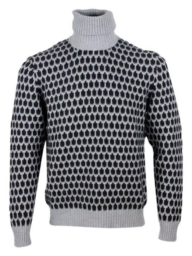 Turtleneck UK1381W22 V142 Gray - KITON - BALAAN 1