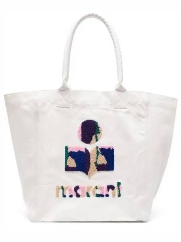 Yenky Logo Tote Bag Ecru - ISABEL MARANT - BALAAN 2