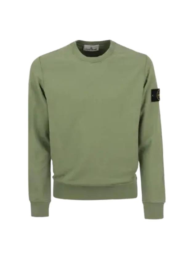 Wappen Patch Crew Neck Sweatshirt Light Green - STONE ISLAND - BALAAN 3