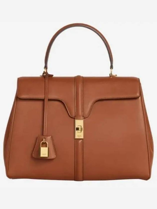 Natural Calfskin Classique 16 Tote Bag Tan - CELINE - BALAAN 2