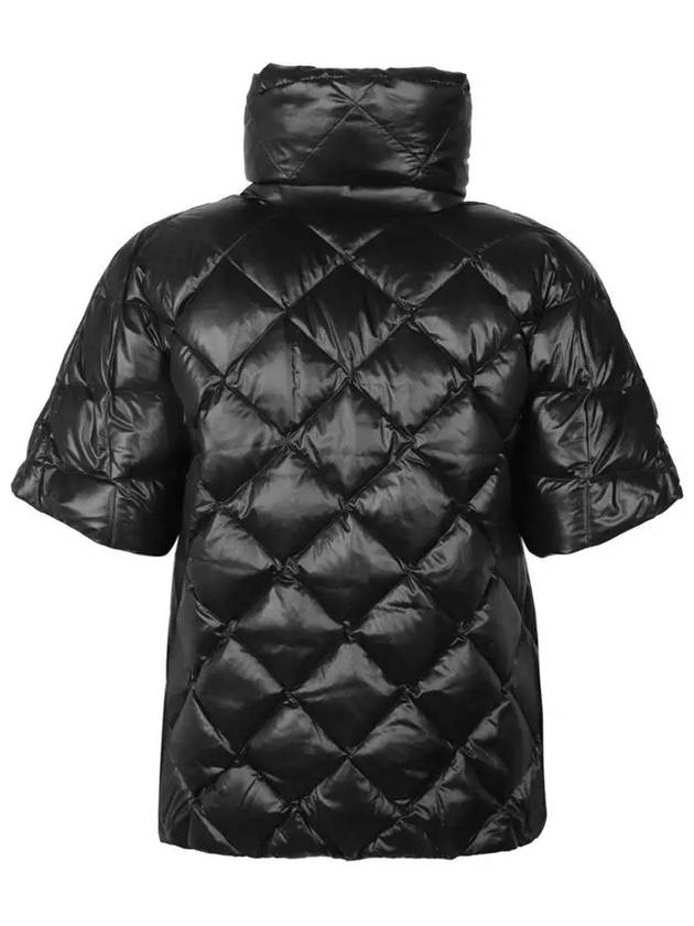 SERAPIDE Half Sleeve Padded Jacket Black VDDH00125K0001 BKS - DUVETICA - BALAAN 3