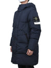 Wappen Patch Crinkle Labs Padding Navy - STONE ISLAND - BALAAN 5